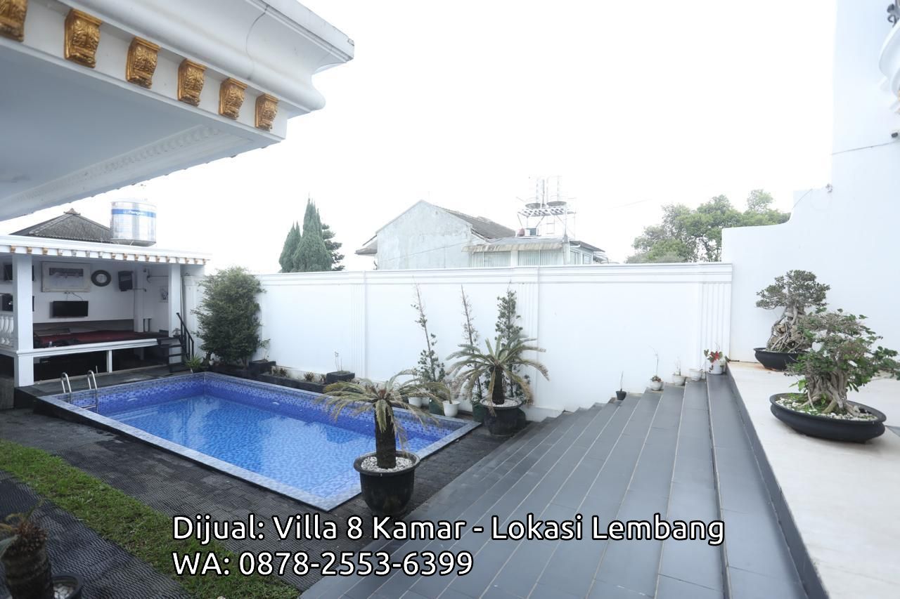 Villa mewah Lembang dengan interior modern