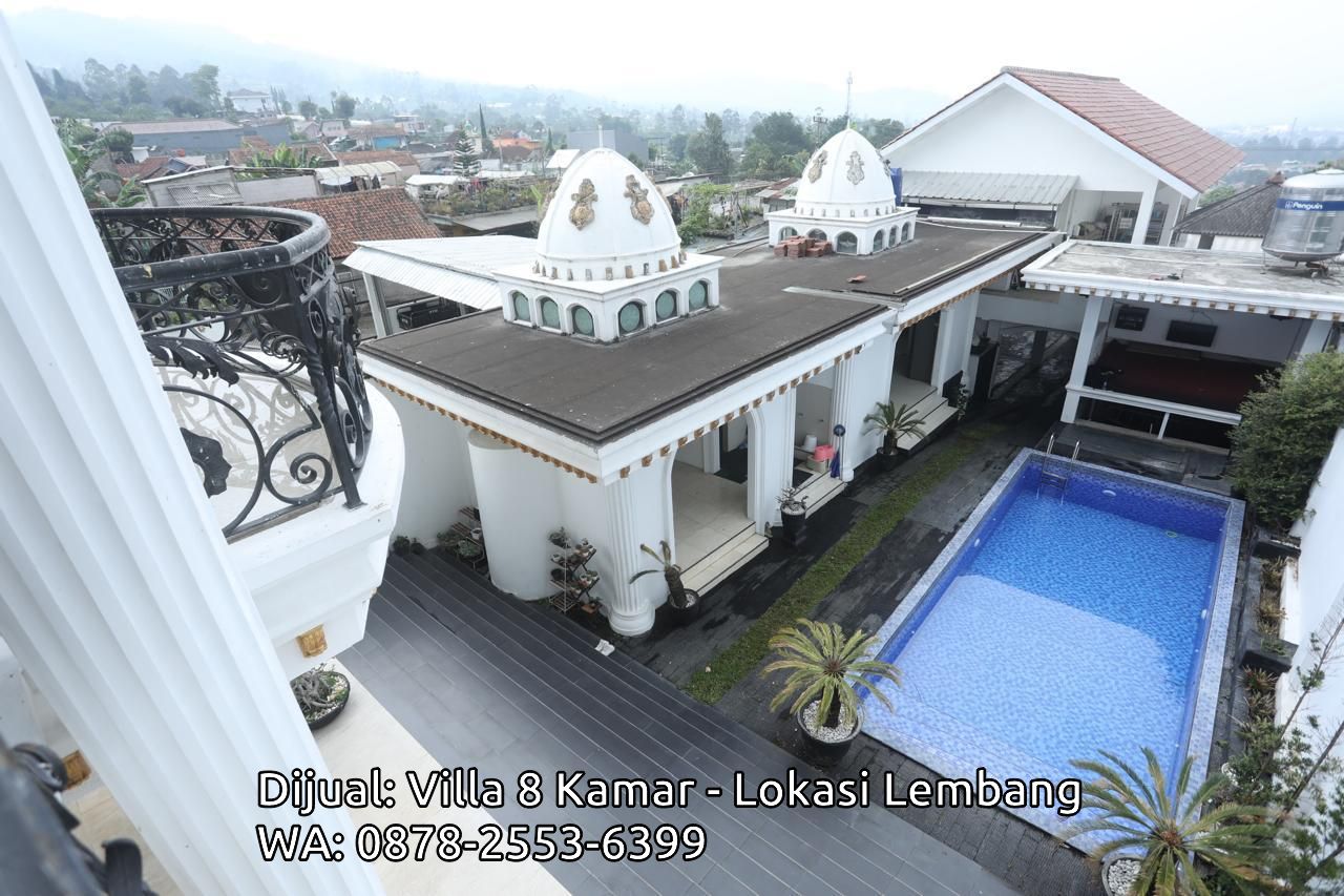 Villa dengan kolam renang pribadi di Lembang