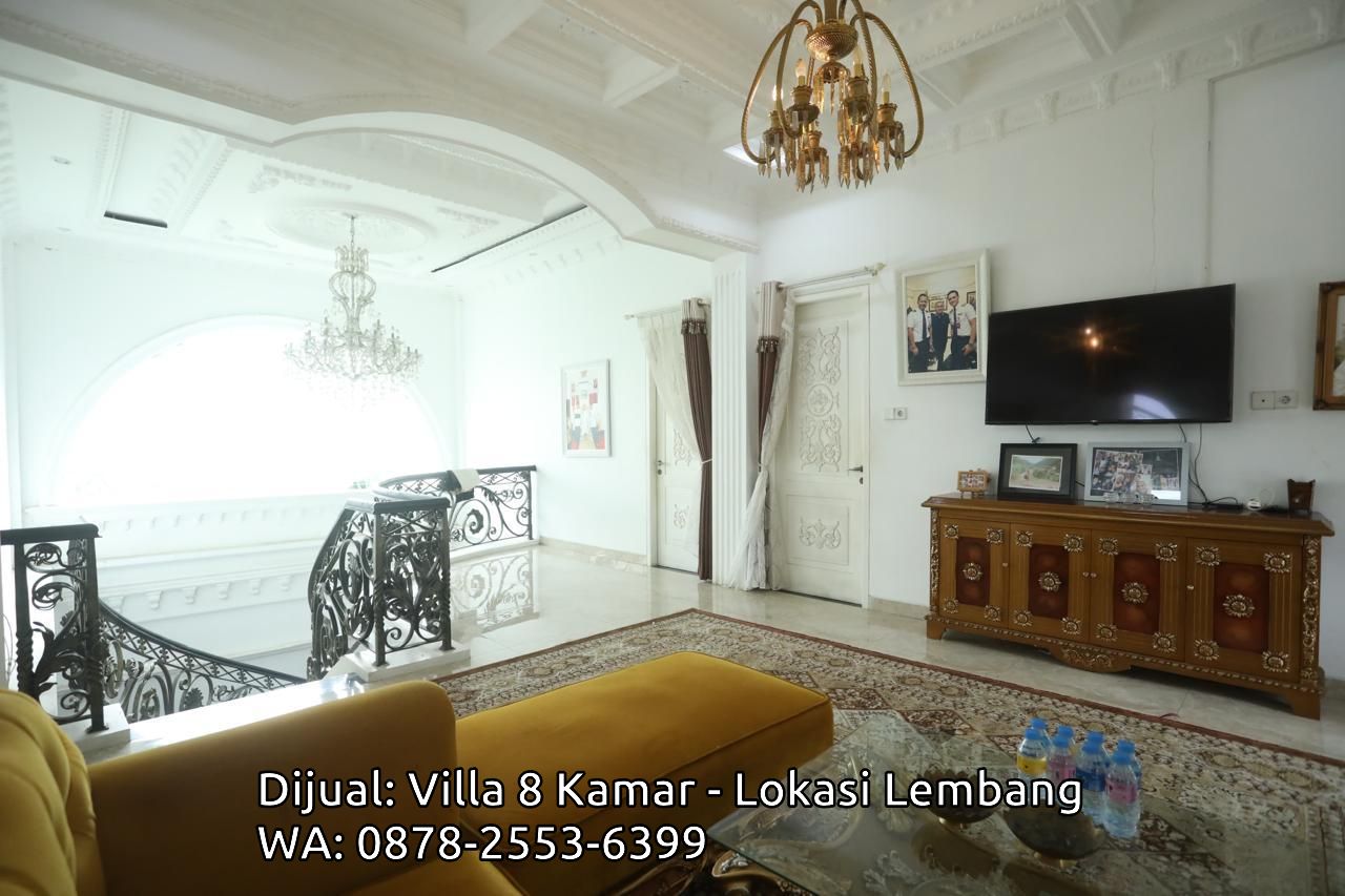 Kamar mandi mewah villa Lembang