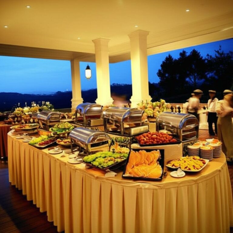 Catering Prasmanan untuk Ulang Tahun di Villa Bandung.