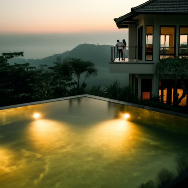 Paket Honeymoon Romantis di Villa Private Pool Lembang.