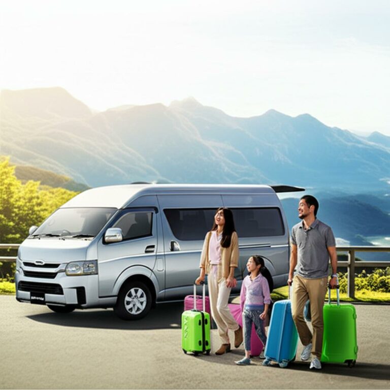 Harga Spesial Sewa Elf & Hiace untuk Liburan Anda.